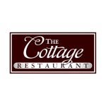 The Cottage Restaurant logo in brown.