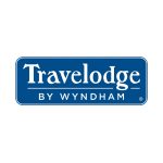 Travelodge by Wyndham logo in blue.